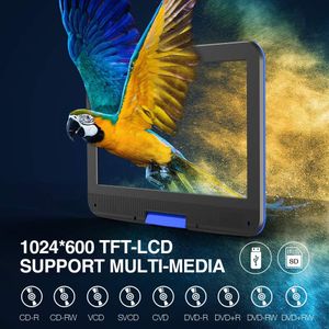 DBPOWER 10-Inch Portable DVD Player – Blue