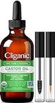 Cliganic Organic Castor Oil, 100% P