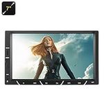 BW 2 DIN In Dash Car Stereo - 7 Inch Touch Screen, 64GB Micro SD Slot, FM Radio, Bluetooth, Hands Free