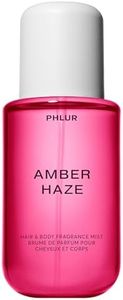 PHLUR Amber Haze Body Mist - Hair & Body Mist for Women & Men Fragrance - Amber, Jasmine, Saffron & Vanilla Body Spray (8 Fl Oz)