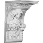 Ekena Millwork COR08X06X12HE 8"W x 6"D x 12"H Hestia Corbel