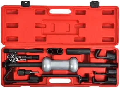 WINMAX TOOLS AUTOMOTIVE 13pc Comprehensive 10Lb Dent Puller Slide Hammer Body Repair Garage Tool