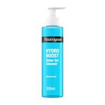Neutrogena Hydro Boost Water Gel Facial Cleanser, with Hyaluronic Acid for Dry or Dehydrated Skin 200ml