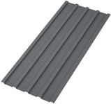 Galvanized Steel Roof Panels, L42.52×W16.77 Heavy Duty Roofing Panel, Roof Protector for Garages, Sheds, Stables and Mobile Homes, Grey (20PCS, 99 ft²)