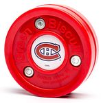 Green Biscuit Original Training Puck NHL- Montreal Canadiens (Red)