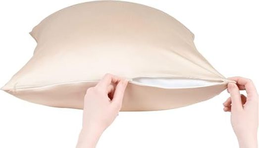 Pillowcase for Acne Prone Skin - Anti-Acne Copper Infused Pillow Case 1pc, Dermatologist-Tested Vegan Silk Pillowcase King Size 20x36, Cooling Silky Satin Pillow Cases for Hair and Skin
