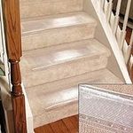 Clear Stair Treads Carpet Protector