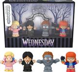 Little People Collector Wednesday TV Series Special Edition Set for Adults & Fans, 4 Figures in a Display Package