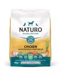 Naturo Adult Dog Grain Free Dry Chicken and Potato with Vegetables - 10kg