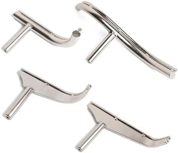 BMWOOD 5/8" Dia Stem Glide Bowl Turner's 4-Piece Toolrest Set for Woodlathe Bowl Turning.