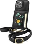 Smartish iPhone 13 Pro Max Crossbody Wallet Case for Women - Dancing Queen [Purse/Clutch with Detachable Strap & Wristlet] Protective Cover with Credit Card Holder - Chef's Special