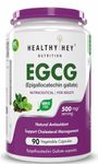 HealthyHey Nutrition EGCG from Green Tea Extract -EGCG - Antioxidant Support - 90 Veg. Capsules