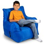 Big Joe 645614 Dorm Bean Bag Chair, Sapphire