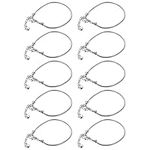 EXCEART 10pcs Silver Snake Chain Ch