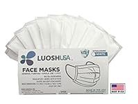 Luosh 3 Ply Face Mask Made in USA, 
