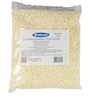 Mouldmaster Candle 1kg, Soy Unscented Container Wax pellets (Packing May Vary)