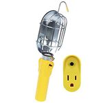 Nightstick Bayco SL-204 Replacement Incandescent Work Light Head with Metal Guard and Single Outlet for Models 450 and 840