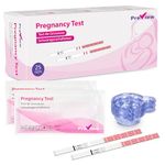 Preview Pregnancy Test Strips 25x Early Pregnancy Tests with Urine Cups 10 MIU/mL 6 Days Early Detection Pregnancy Tests Strips HCG Test