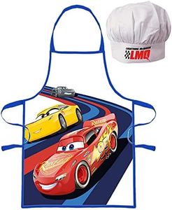 Disney Children Apron Chef Cooking Baking Apron Set,Official Licensed, Multi-colored, One size