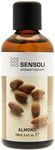 SENSOLI Carrier Massage Oils - Natural Unscented Moisturising Oil for Hair and Skin Care (Almond, 100ml)