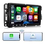 Eonon Android 10.0 Wireless CarPlay&Android Auto Car Stereo, Compatible with Chevrolet/GMC/Buick, 8‘’ Touch Screen Car Radio with GPS Navigation, Bluetooth 5.0, 2+32GB-Q80SE