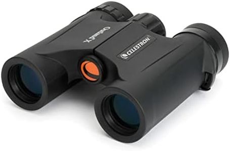 Celestron Outland X 10x25 Binoculars, Black (71341)