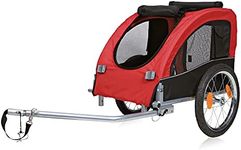 TRIXIE Pet Bike Trailer, Dog Bicycl