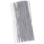 Floral Wire - 300 Piece Flower Wire, 18 Gauge Floral Stem Wire for Florist Flower Arrangement, Bouquet Stem Warpping and DIY Craft, White, 16 Inches