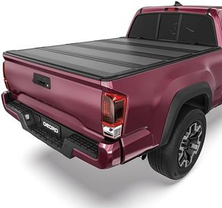OEDRO Low-Profile Hard Quad-Fold Tonneau Cover Fit for 2016-2023 Tacoma 5ft