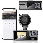 Dash Cam Front and Inside, 1080P FH