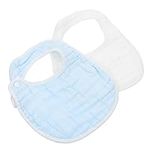 Vaguelly 2pcs Baby Bib Baby Towls Newborn Towels Toddler Towel Newborn Washcloths Kid Absorbent Bibs Baby Washcloth Toddler Washcloths Toddler Bib Babyfood Infant Cotton Scarf Absorb Water