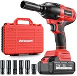 AOBEN Cordless Impact Wrench 1/2 In