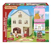Calico Critters Sky Blue Terrace Gift Set, Dollhouse Playset with Figures, Furniture and Accessories
