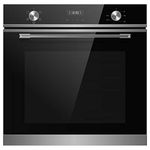 Cookology TOF620SS Multi Function Touch & Dial Control, Built-In, Electric Oven, 72L