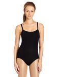 Capezio Women's CC110 Camisole Leotard W/Bratek, Black, S