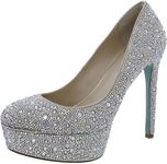 Betsey Johnson Women's Bliss Pump, Rhinestone, 6 UK