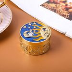 Jewelry Storage Box,Vintage Jewelry Storage Box Case Craft Gift Ornament Trinket Storage Box(Phnom Penh)