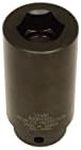 Lisle 77070 24mm Heavy Impact Socket , Black
