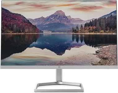 HP M22f FHD Monitor, Schermo da 21,5 Pollici Full HD, Risoluzione 1920 x 1080 Pixel con Tecnologia IPS ed EyeSafe, Micro-Edge, Antiriflesso, Tempo di Risposta 5 ms, HDMI 1.4 e VGA, Argento