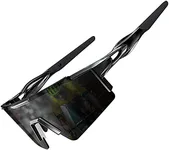ATTCL Bike Sunglasses, Cycling glasses,Polarized Bicycle Sunglasses for Women and Men, UV Protection XQ550 Black