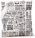 PXTIDY Swedish Group Pop Music Tote