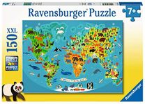 Ravensburger 13287 Animal World Map 150 Piece