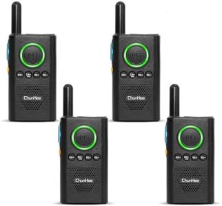 ChunHee Intercoms Wireless for Home- Wireless Intercom System for Elderly/Kids, Home Intercom System Room to Room Communication, 1.5 Miles Long Range Intercom System for Office/Camping/Hiking 4 Pcs