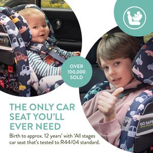 Cosatto Rotate 360 Car Seat – Charcoal