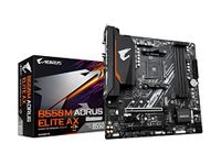 GIGABYTE B550M Aorus Elite Ax (Am4/ AMD/ B550/ Micro ATX/Single M.2/ Sata 6Gb/S/USB 3.2 Gen 1/ Realtek Gbe LAN/Pcie 4.0/ DDR4 Motherboard)