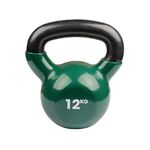 Fitness Mad Steel Kettlebell with Vinyl Coated Base | Ultra Durable Construction for Home & Commercial Workouts | Comfortable Powder-Coated Handle | 4kg to 24kg