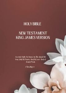 Holy Bible New Testament Only King James Version (A5 Size)