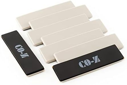 CO-Z Large Furniture Sliders - 8 Pack, 2 1/2" x 9" Rectangle Reusable Furniture Sliders for Carpet, Heavy-Duty Furniture Gliders Movers for Hardwood Floors, Plastic Moving Pads for Heavy Furniture