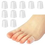 Pinky Toe Protectors,Gel Toe Sleeves for Blister,Corn,Calluses (10 Pack) Relief Friction,Hammer Toe,Bunions,Toe Cushion,Toe Covers Prevent Rubbing