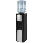 Vitapur VWD266BLP Top Load (Room and Cold) Black/Platinum Water Dispenser, One Size